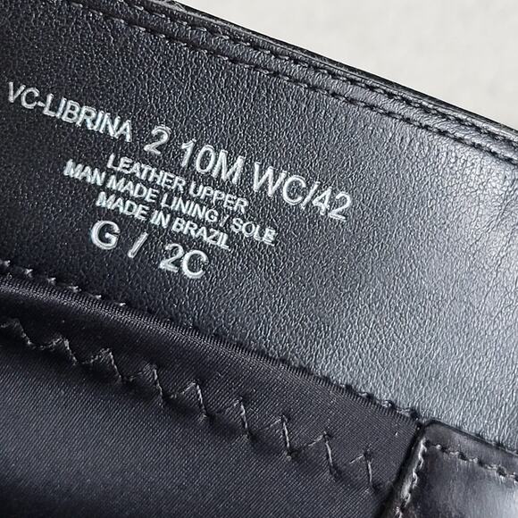 NEW Vince Camuto Women's Librina Knee High Boots Black Leather WIDE Cuff size 10 - Picture 5 of 5